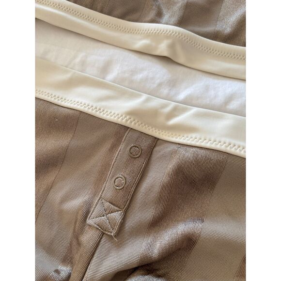 Aerie Brown and Cream Retro Bikini Set - Picture 4 of 4